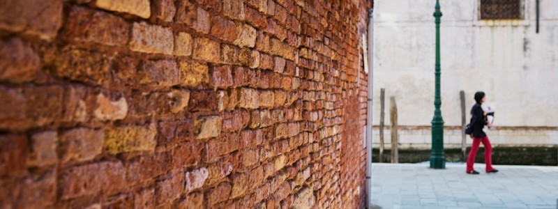 Venice - somewhere in sestiere of S. Polo, color landscape photo